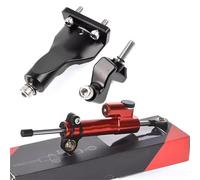 Motorcycle Steering Damping Stabilizer Kit For R25 R3 2021-2024 Front End Damper Base Shock Mounting Bracket Support Damper Stabilizer Mount(Color 13)