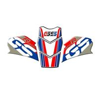 Motorcycle Sticker Side Fuel Tank Pad for BMW R 1200 GS ADV GSA1200 R1200GS Adventure 2005-2012 Tank Pad Protector Decal Oil Fuel Decals(Blue,X-2)