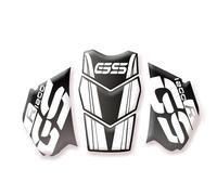 Motorcycle Sticker Side Fuel Tank Pad for BMW R 1200 GS ADV GSA1200 R1200GS Adventure 2005-2012 Tank Pad Protector Decal Oil Fuel Decals(Black,X-2)