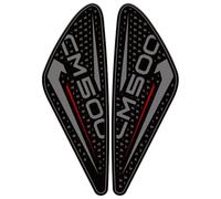 Motorcycle Sticker Side Fuel Tank Pad for CM300 CM500 Anti Slip Oil Tank Pads Knee Grip Stickers Decal Protector Oil Fuel Decals(Color 1,X-2)