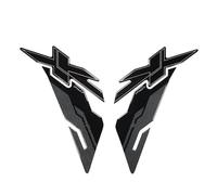 Motorcycle Sticker Side Fuel Tank Pad for NC750X NC 750X 2021 2022 2023 Resin Sticker Gas Tank Pad Decal Non-Slip TankPad Gas Traction Pads(Black 3)