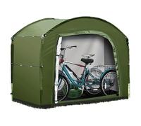 Motorcycle Storage Cabinet - Oxford Cloth Bicycle Organizer Shelter Breathable Protective Cover Accessory Unit | Camping Equipment Swimming Pool Equipment Lawn Mower Garden Tool Shed