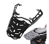 Motorcycle Storage Rack - Metal Sturdy Tail Rack, Adjustable Metal Carrier, Compact Luggage platformm with Secure Fitting | Versatile Shelf for Motorbike Riders, Commuting, Long Distance Trips
