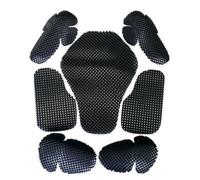 Motorcycle Suit Pads Set Motorcycle Inserts Pads Chest Elbow Guards EVA Foam Breathable Construction Ergonomic Shape suitable for street use group rides long distance travel