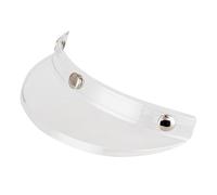 Motorcycle Sun Visor Shield - Helmets UV Protection Accessory, Retro 3/4 Helmet Brim | Easy Install Vintage Style Three Clip Adjustable Visor Equipment For Motocross Half Face Riding