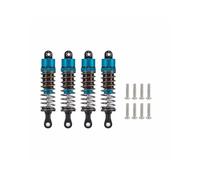 Motorcycle Suspension Oil Filled Shock Absorbers, 52-120mm, 4 Pieces, For 1/10 RC Cars, Monster Trucks, Buggy, Touring Shock Absorber(Blue 75mm)