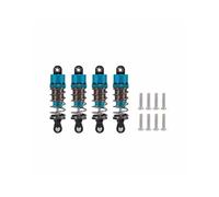 Motorcycle Suspension Oil Filled Shock Absorbers, 52-120mm, 4 Pieces, For 1/10 RC Cars, Monster Trucks, Buggy, Touring Shock Absorber(Blue 62mm)