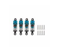 Motorcycle Suspension Oil Filled Shock Absorbers, 52-120mm, 4 Pieces, For 1/10 RC Cars, Monster Trucks, Buggy, Touring Shock Absorber(Blue 55mm)