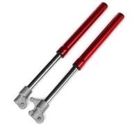Motorcycle Suspension Shock Absorber 1 Pair Motorcycle Front Fork Inverted For Small Off-road Motorcycles Dirt Pit Parts Damping Device Shock Damper(Red)