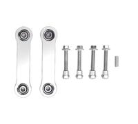 Motorcycle Sway Bar End Link, Aluminum Alloy Replacement for Ryker 600 900 Rally Sport - High Strength, Lightweight Design, Improved Stability and Handling (Silver)