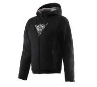 Motorcycle Sweatshirt Man Dainese BOVISA with protections Black/White
