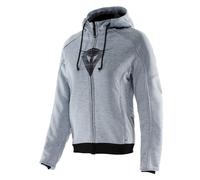Motorcycle Sweatshirt Woman Dainese DAEMON-X with protections Grey-Melange