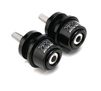 Motorcycle Swing Arm Spools Sliders, CNC Swing Arm Stand Screw, Swingarm Stand Paddock Compatible for Suzuki GSXR1000 GSXR1300 GSXR600 GSXR750 GSXR 125 GSXR 150 (Black)