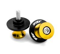 Motorcycle Swing Arm Stand Screw Swingarm Spools Sliders For Ya&ma&ha YZF R3 R25 R6 R1 2013-2019 Yzf R6 Yzfr3 YZFR1 1999-2018(Gold-3)