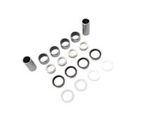 Motorcycle Swingarm Bearing Bushing Oil Seal Axle Ring Washer Sleeve Tube Compatible With EXC125 SXF250 XCF350 FC250 TE300 Universal Fit For Dirt Bike Rear Suspension Parts