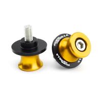 Motorcycle Swingarm Bobbins For Royal Enfield For Guerrilla 450 For Guerrilla450 Motorcycle Swingarm Spools Sliders For Rear Paddock Stand(Gold)