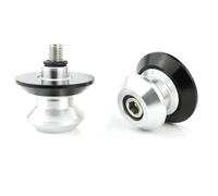 motorcycle swingarm slider For Ducati821 Monster 937 950 Plus Motorcycle Swing Arm Spools Screws Swingarm Stand Bobbins(Silver-1)