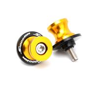 Motorcycle swingarm slider For S/M1000RR 2009-2022 M8 Motorcycle Accessories Aluminum Swingarm Spools Rear Stand Screws Sliders(Yellow)