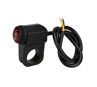 Motorcycle Switch 1 PCs Motorcycle Handlebar Switch 7/8" 22mm ON-OFF-ON Button Waterproof 12V For Motorbike Headlight Brake Fog Lights
