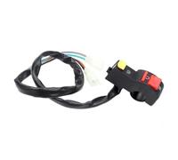 Motorcycle Switch 22mm 7/8" Handlebar Electric Starter Start Stop With 2 Plugs For 50cc 125cc 150cc 250ccPit Dirt Bike Quad Ignition switch
