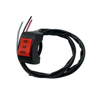 Motorcycle Switch 22mm 7/8in Universal Motorcycle Switch Bike Scooter Handlebar ON-ON-OFF Headlight Fog Spot Light Low Beam High