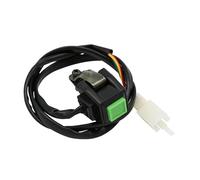 Motorcycle Switch 22mm Motorcycle ATV Start Control Handle Switches Horn Kill Stop Switch Button CR CRF(Green)
