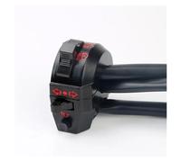 Motorcycle Switch 22mm Motorcycle Handle Bar Left Right Switches Horn Turn Signal Headlight Electric Start For XL XR 250 400 600 Horn Switch Handlebar(Left)
