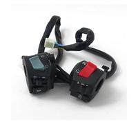 Motorcycle Switch 22mm Motorcycle Handle Bar Left Right Switches Horn Turn Signal Headlight Electric Start Handlebar Controller Switch(1PAIR)