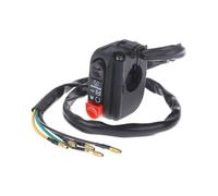 Motorcycle Switch 22mm Motorcycle Switch Handlebar Starter/Kill Push Button For ATV Scooter Pit Dirt Bike 7/8inch