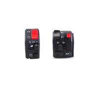 Motorcycle Switch 7/8" 22mm Motorcycle Switches Horn Button Turn Signal Fog Lamp Light Start Handlebar Controller Switch Universal(Left Right)