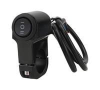 Motorcycle Switch Alloy Handlebar Headlight Switch Three-position Button 22cm 7/8in 12V Spotlight Retro Switches For ATV Motorcycle