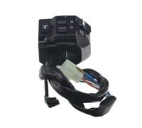Motorcycle Switch Black 7/8" 22mm Motorcycle Handle Bar Switches Horn Turn Signal Headlight Fog Light Electric Start Handlebar Controller Switch