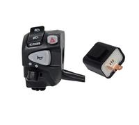 Motorcycle Switch Control Button Handlebar 7/8" 22mm Motorcycle Handlebar Control Switches Headlight Turn Signal Switch Button For MSX SF 125(With LED flasher)