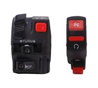 Motorcycle Switch Control Button Handlebar Headlight Left Right Turn Signal Horn Lgnition Start Switch Handle Button For VFR400 RR NC30 RVF400 NC35(1 Pair)