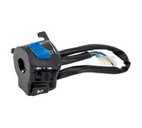 Motorcycle Switch Control Button Handlebar Motorcycle Handlebar Switch Control 7/8 Inch Universal Motorbike Horn Turn Signal Headlight Handle Bar Left Right(Left Horn)