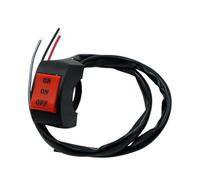 Motorcycle Switch Control Handlebar 22mm 7/8in Universal Motorcycle Bike Scooter Handlebar ON-ON-OFF Headlight Fog Spot Light Low Beam High Beam Switch