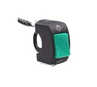 Motorcycle Switch Control Handlebar 22mm ON/OFF Motorcycle Switch Push Button 12V Button Connector Handlebar Switch For ATV Electronic Bike Scooter Motorbike(5)