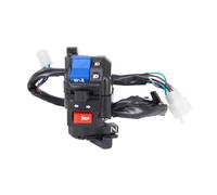 Motorcycle Switch Controller 12V 22mm 7/8" Motorcycle Handlebar Left Handlebar Horn Turn Signal Light Control Switch Button Motorbike Accessories
