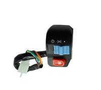 Motorcycle Switch Controller Motorcycle Switches Horn Button Turn Signal Button Switch Control Handlebar Switch For Gy6 50cc 125cc Motorbike Accessories