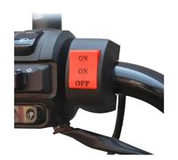 Motorcycle Switch DC12V-80V Motorcycle Handlebar Flameout Switch ON OFF Button Universal For Moto Motor ATV Bike Black 10A Accessories(3 Line)