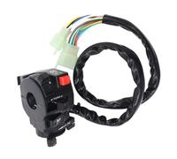 Motorcycle Switch Handlebar Control For Universal Electric Start Horn Turn Signals Indicator Far Near Light Button Handlebar Switch(With air door)