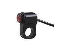 Motorcycle Switch Motorcycle 7/8" 22mm Handlebar 12V Waterproof Motorbike ATV Headlight Hazard Brake Fog Lights ON-OFF Switch