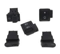 Motorcycle Switch Motorcycle Button Switch Head Light Horn Dimmer Turn Singal Starter For Moped Scooter Horn Switch Handlebar(B)