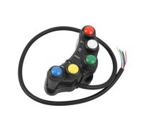 Motorcycle Switch Motorcycle Control Switch Handlebar 7/8" 22mm Universal 7 Button Headlight Turn Signal Fog Light Horn Accessories