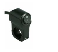 Motorcycle Switch Motorcycle Controls Switch Spotlight Fog Head Lights Button Handlebar Retro Electronics Accessories(Black 2line)