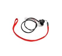 Motorcycle Switch Motorcycle Engine Emergency Kill Switch Magnetic Top Cap With Wrist Strap Stop ON OFF(Red)
