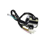 Motorcycle Switch Motorcycle Handlebar Switch Control Button For Turn Signal Headlight Horn 25mm Universal Left Right(Right)