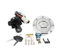 Motorcycle Switch Motorcycle Ignition Switch Lock Fuel Gas Cap Tank Cover Set For YZF-R1 YZF-R6 YZF R1 R6 2004 2005 2006 2007 2008-2015