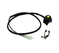 Motorcycle Switch Motorcycle Kill Switch Red Push Button Horn Starter Dirt Bike ATV UTV Dual Sport For 22mm 7/8" Bars Off Road(B)