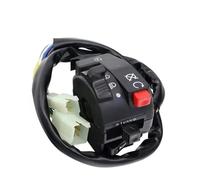Motorcycle Switch Motorcycle Switches 7/8" 22mm Horn Button Turn Signal Electric Fog Lamp Light Start Handlebar Controller Switch(With air door)